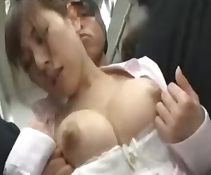 Japanese grope in a train